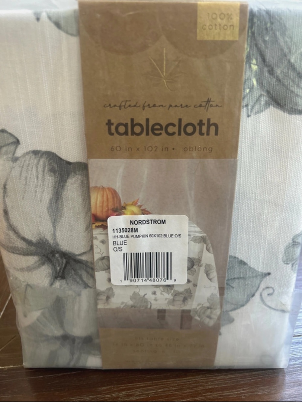 Fall Pumpkin Tablecloth
